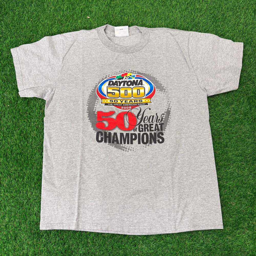 2008 Daytona 500 50 Years of Champions NASCAR T-Shirt